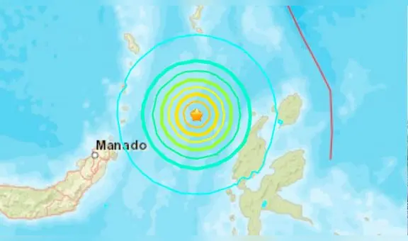 Terremoto de magnitud 6,6 sacude Indonesia