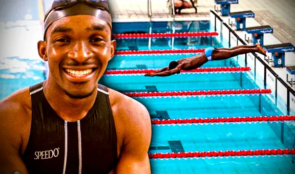 ¿Quién es Eric Moussambani, el hombre que nadó solo en los JJ. OO. y marcó el peor récord de la historia?