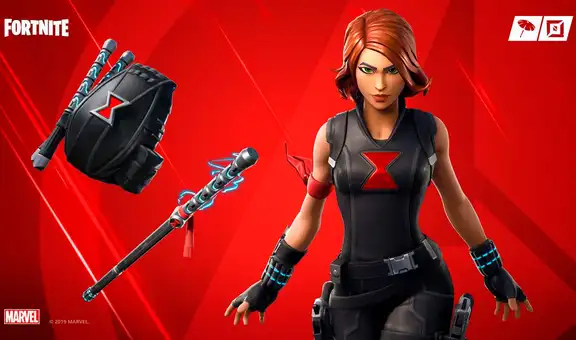 Fortnite: la nueva skin de Black Widow llegará pronto al Battle Royale