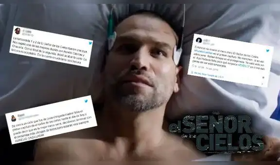 El señor de los cielos 7x01: Aurelio Casillas muere en agónica escena y fans quedan indignados