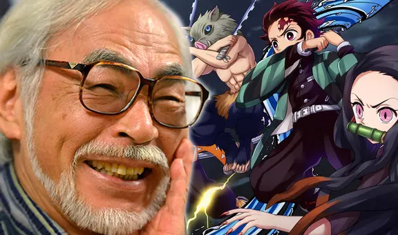 Hayao Miyazaki afirma que no le preocupa el éxito de Kimetsu no Yaiba