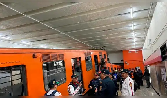 Fiscalía de CDMX concluye que choque del Metro en Tacubaya fue por error humano