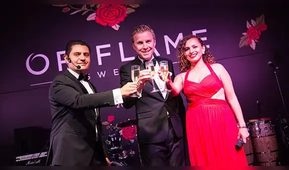 Oriflame celebra un exitoso año junto a sus socios