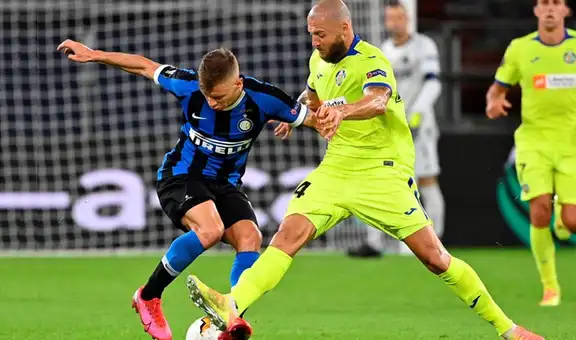 Inter clasificó a los cuartos de final de la Europa League, tras vencer a Getafe por 2-0 [RESUMEN]