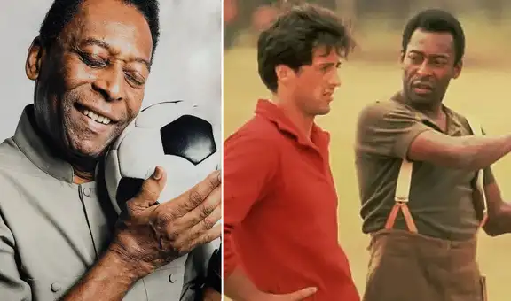 “Escape a la victoria”: el partido que reunió a Pelé y Stallone en el cine 