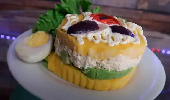 Restaurante peruano vende porción de causa a 35 soles y así luce el platillo que ofrecen [VIDEO]