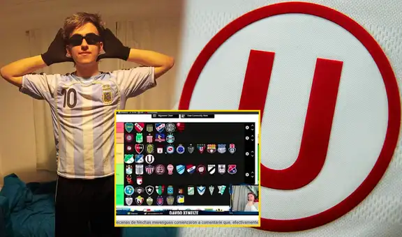 Tiktoker argentino pone a la ‘U’ entre los mejores equipos de América: “Es el que más ganó en Perú”