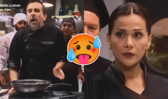 “Al fondo hay sitio”: Diego Montalbán se excitó al degustar el arroz chaufa de Charo frente a todos