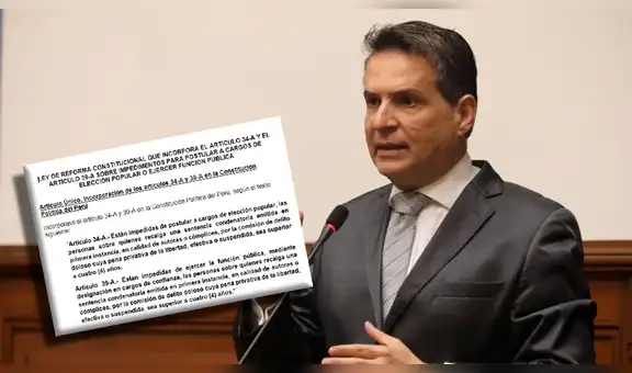 Constitución aprueba que sentenciados por delitos con penas menores de cuatro años puedan postular