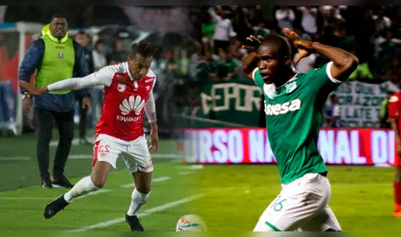 Santa Fe y Deportivo Cali igualaron 1-1 por cuartos de la Copa Sudamericana [GOLES]