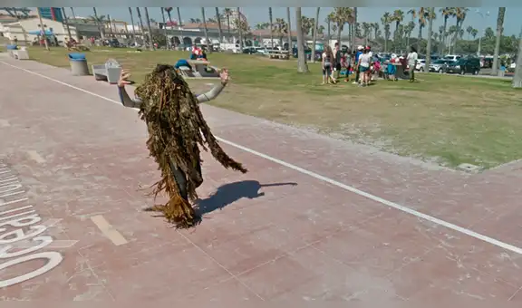 Google Maps: Aterrados quedaron usuarios tras ver al 'Tío cosa' saliendo del mar [FOTOS]