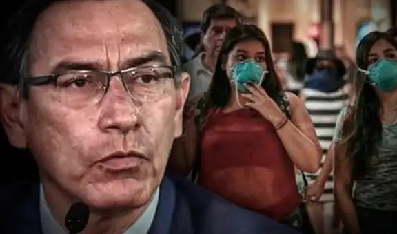 Descontento por manejo de la crisis y cae Vizcarra