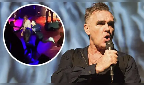 Viral en YouTube: Morrissey fue agredido en pleno concierto de San Diego [VIDEO]