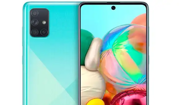 Samsung Galaxy A72 sería el primer smartphone de la marca con cinco cámaras traseras