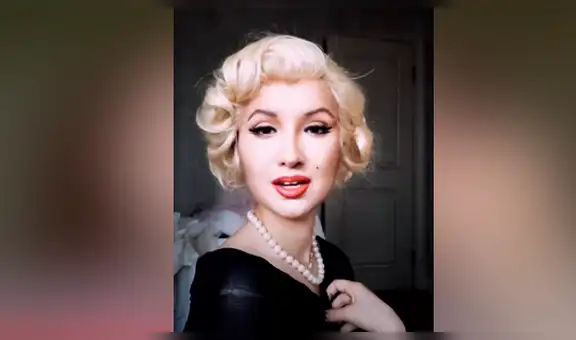 Mujer se aplica maquillaje para lucir como Marylin Monroe y el resultado sorprende a miles [VIDEO]