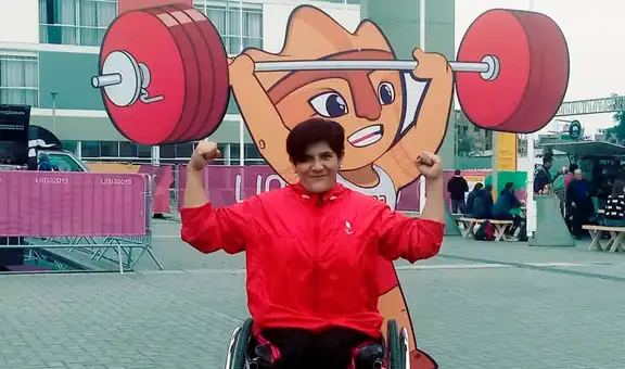 Lima 2019: Noemí Vásquez consiguió medalla de bronce en para powerlifting