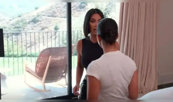 Keeping up with the Kardashians: Kim abofetea a Kourtney en acalorada discusión [VIDEO]