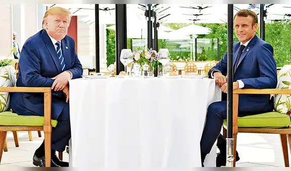 Francia busca apaciguar la guerra comercial en la G7