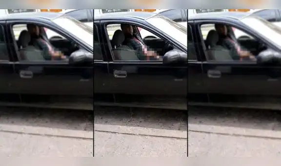 Repugnante acoso sexual: taxista se masturba frente a joven en pleno paradero en Argentina [VIDEO]
