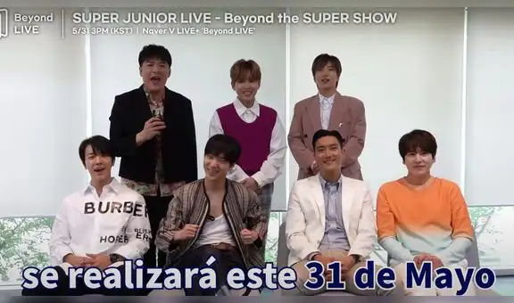 SUPER JUNIOR habla en español e invita a fans al Beyond Live