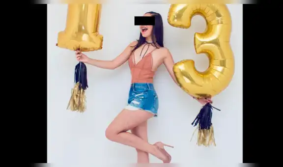 Polémica en Facebook por menor de 13 años que se viste como adulta