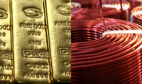 Precios del oro y cobre suben tras haber caído el viernes