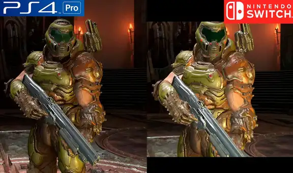 Doom Eternal: comparativa entre Nintendo Switch y PS4 Pro