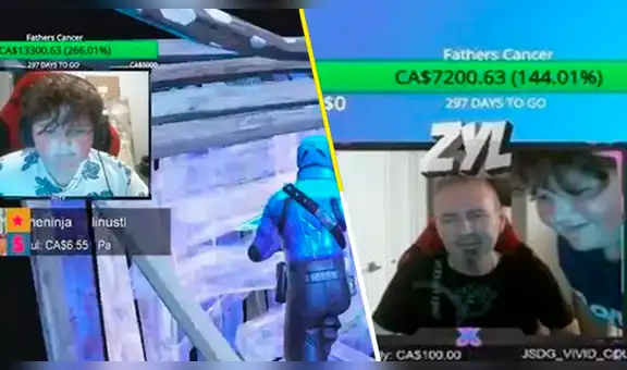 Fortnite: Su padre sufre de cáncer y le ayuda a pagar el tratamiento jugando 10 horas al día [VIDEO]