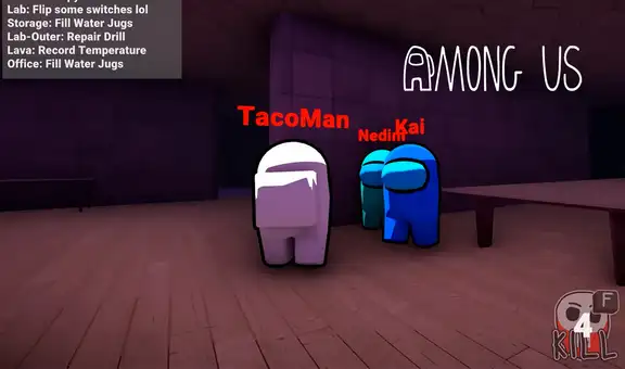 ¿Cómo sería Among Us si fuese un videojuego 3D en primera persona? [VIDEO]