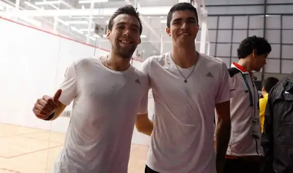 Diego Elías y Alonso Escudero aseguran segunda medalla para Perú en dupla de squash por los Panamericanos Lima 2019