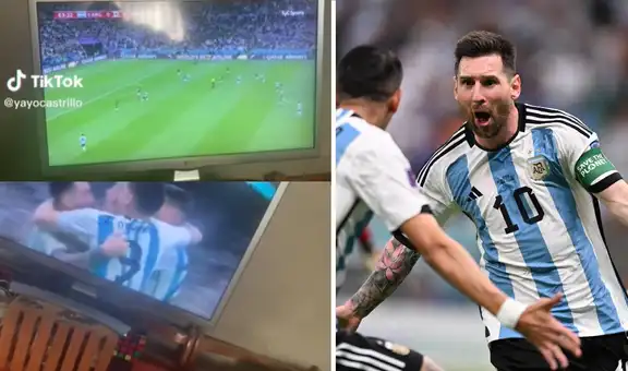 Hincha se emociona por el gol de Messi, pero recuerda que es mexicano y se pone a llorar