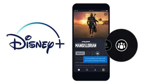 Disney Plus estrena función para ver películas con amigos al mismo tiempo