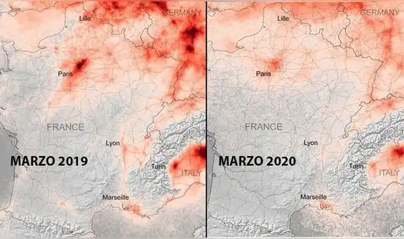 Coronavirus provocaría la mayor reducción de CO2 desde la Segunda Guerra Mundial 