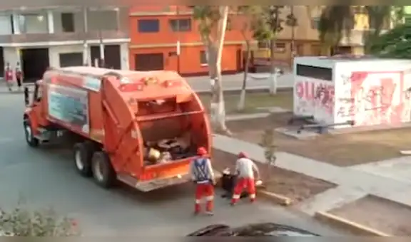 Trabajadores de limpieza que recogen basura al ritmo de cumbia causan furor en las redes [VIDEO]