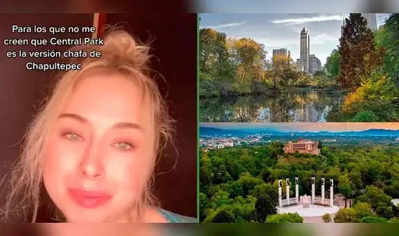 Joven asegura que el Central Park de Nueva York es la “versión chafa” de Chapultepec