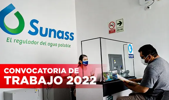 ¡Último día para postular! Sunass ofrece empleos con sueldos de hasta S/ 11.000