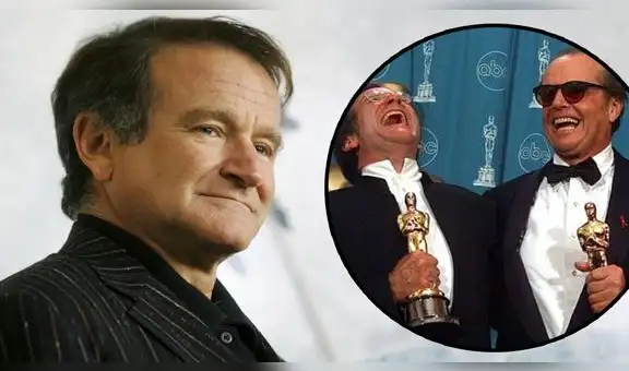 Robin Williams y su Óscar: el reclamo de su madre y la cruel broma de Nicholson en la gala