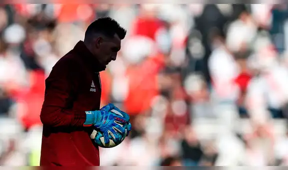 La fantástica atajada de Franco Armani a Carlos Tévez que evitó el 1-0 en favor de Boca [VIDEO]