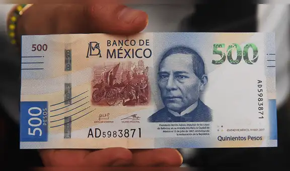 México: billete de 500 pesos entre los más bonitos del mundo