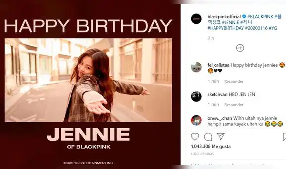BLACKPINK: Jennie celebra su cumpleaños y se vuelve tendencia en Twitter [VIDEO]