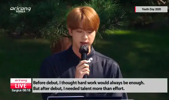 BTS ofreció discurso desde la Casa Azul por el Día de la juventud de Corea del Sur [VIDEO]