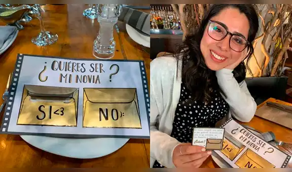 Joven le declara su amor a su amiga con una gran sorpresa y ella se emociona hasta las lágrimas [VIDEO]