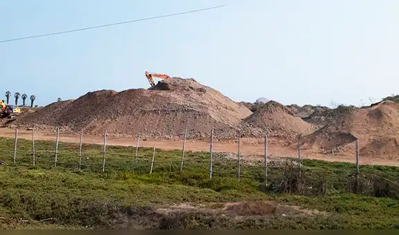 Denuncian daños a los humedales de Lurín por maquinarias de empresa inmobiliaria [FOTOS]