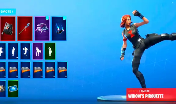 Fortnite: cómo conseguir el skin de Black Widow por el estreno de Avengers Endgame