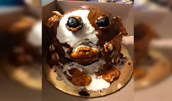 Mujer pide un pastel con forma de Gremlins y se lleva gran sorpresa [FOTOS]