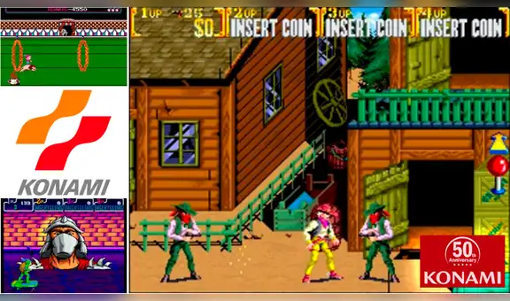 Konami celebraría sus 50 años relanzando 'Vaqueros' y 'Tortuninjas'