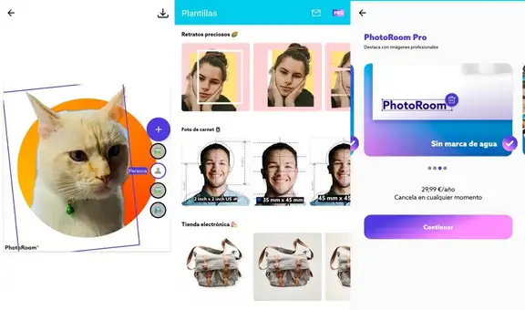 PhotoRoom, app para borrar fondos en iPhone, ya está disponible en Android