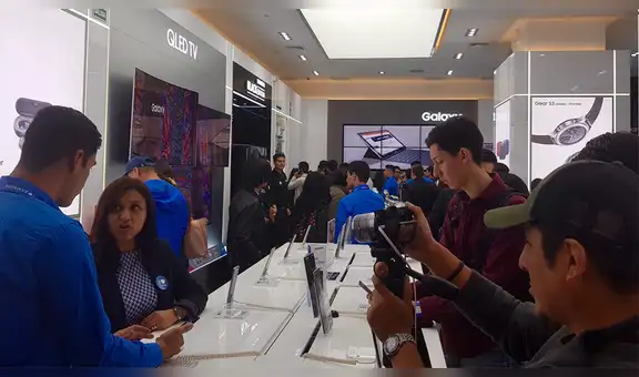 Samsung inauguró tienda de experiencias en Lima que brindará servicios gratuitos [FOTOS]