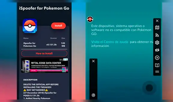 Pokémon GO: App de fake gps Ispoofer fue eliminada por Niantic y comenzaron los baneos