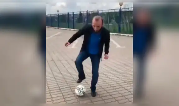 Facebook viral: Ebrio intenta demostrar talento con el balón, pero comete fail que generar risas [VIDEO]